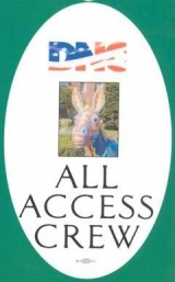 Credentials from a Democratic National Committee Gala Fundraiser.